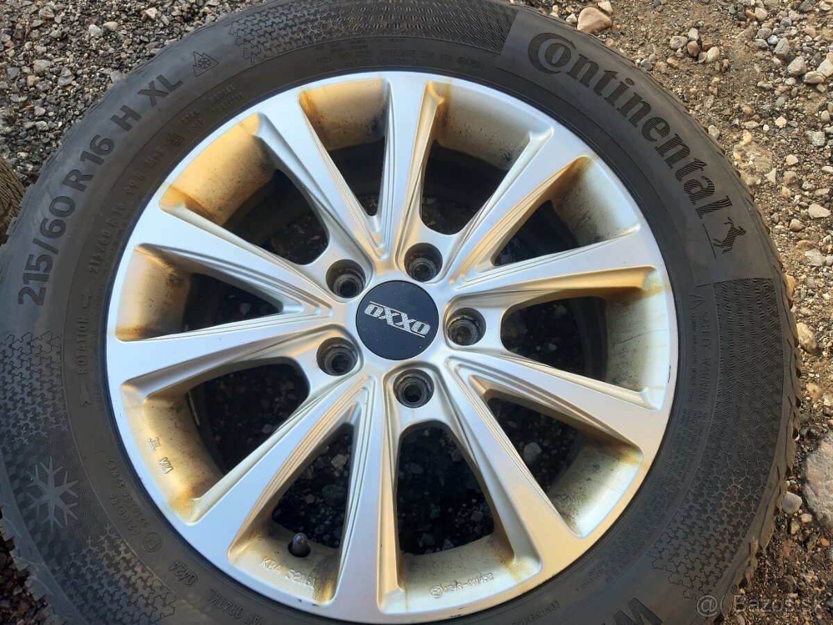 ELEKTRONY 5x112 r16 obute zimne pneu - 4