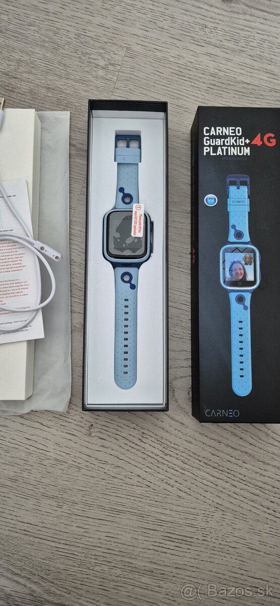 Carneo GuardKid+ 4G Platinum (Modrá-Tyrkysová) - 4