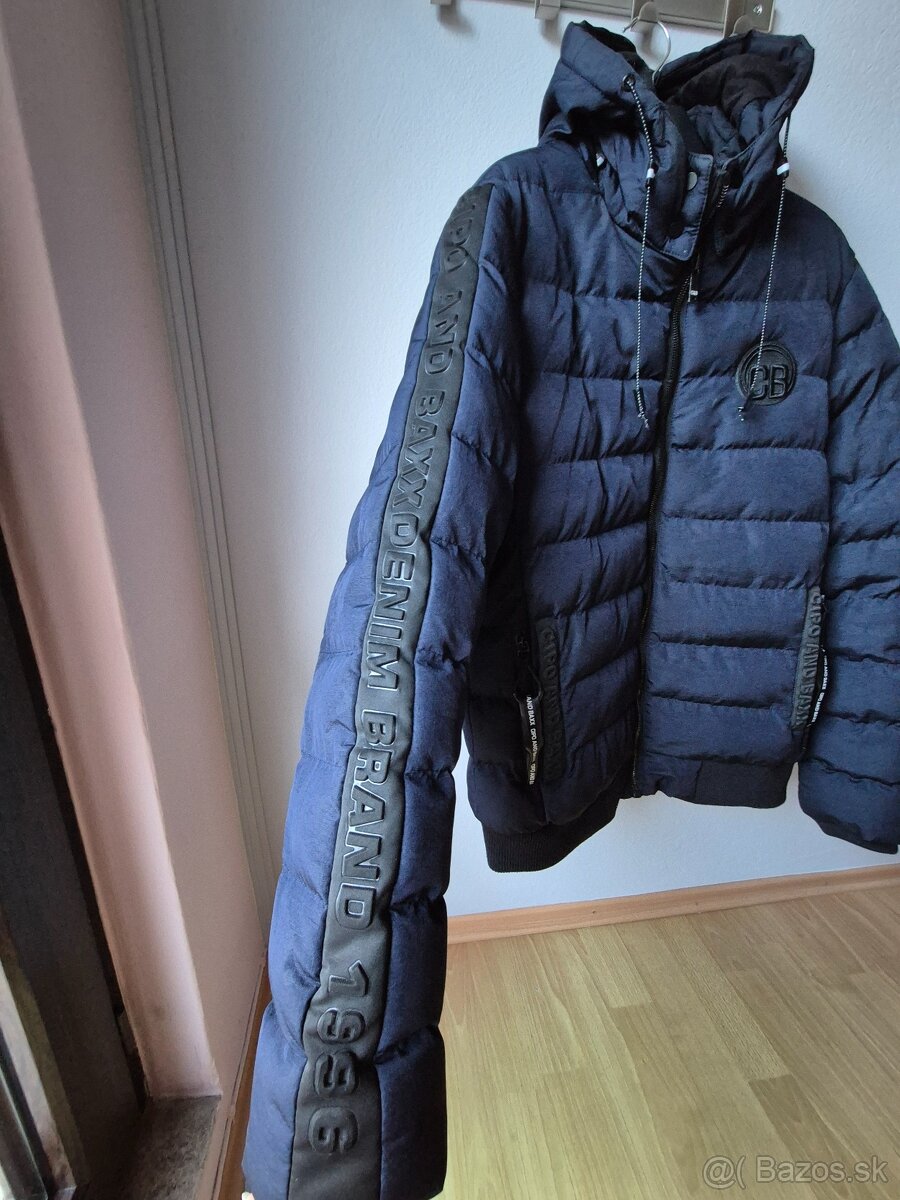 Cipo&baxx modrá zimná bunda - 4