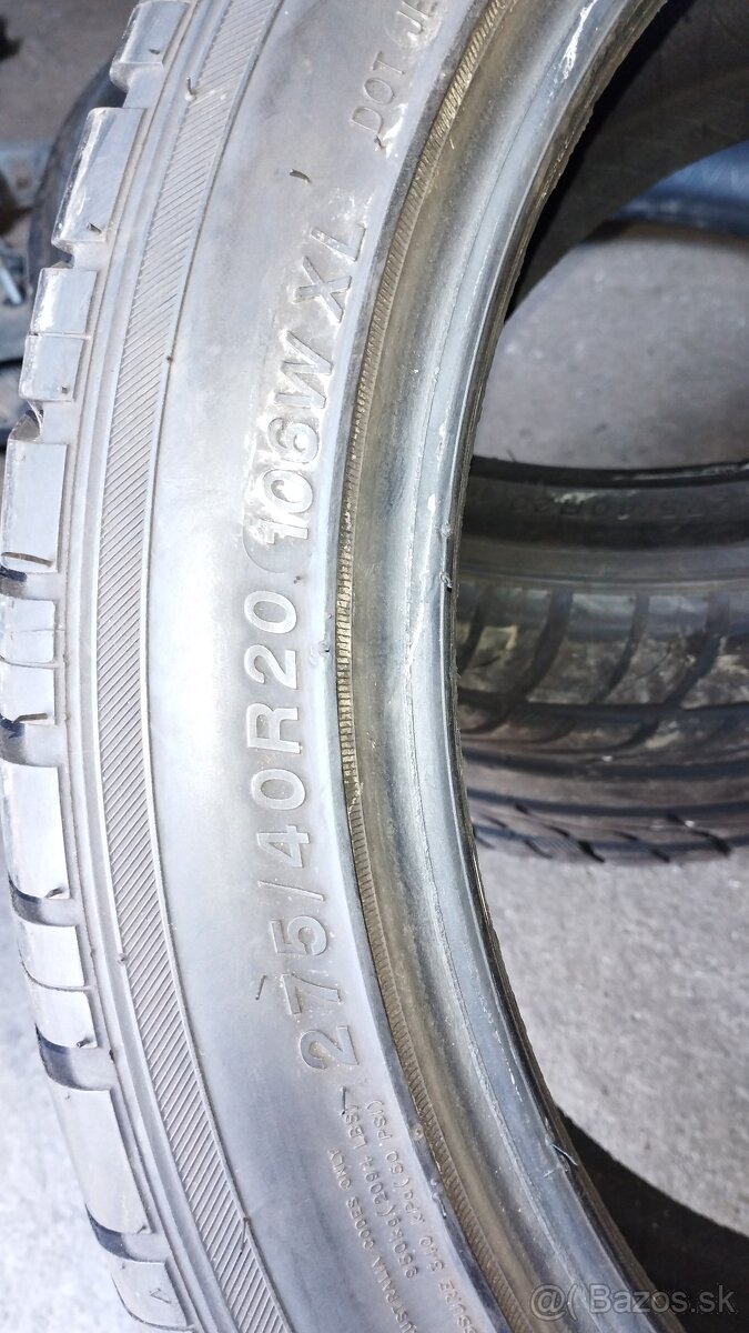 Letné pneumatiky 275,40r20 - 4