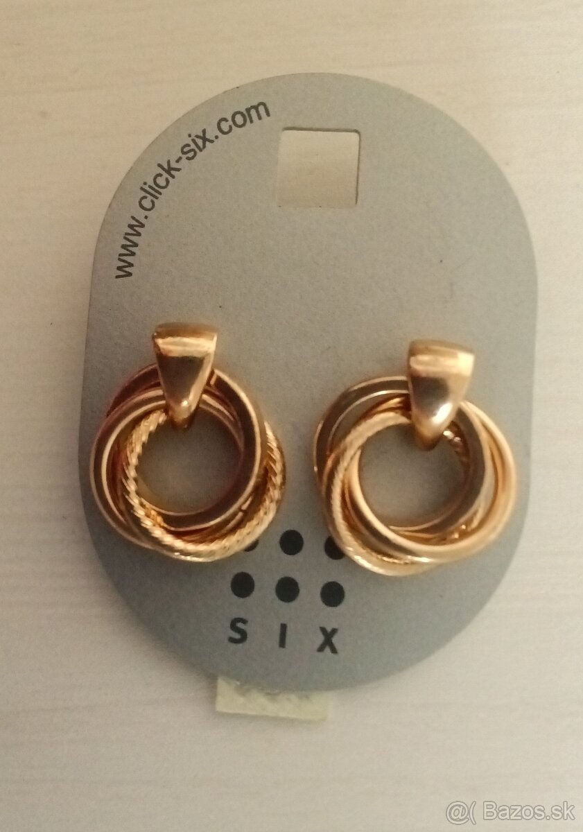 Náušnice - bižutéria. - 4