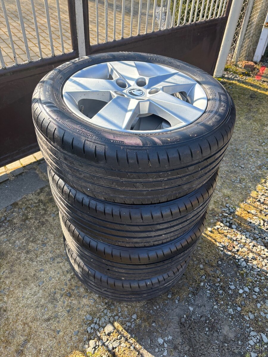 “16”originál Škoda elektróny 5x112 - 4