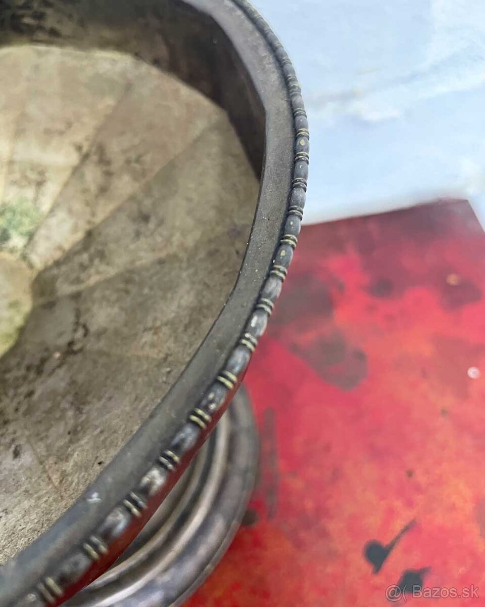 Starožitná miska / stojanová misa - 4