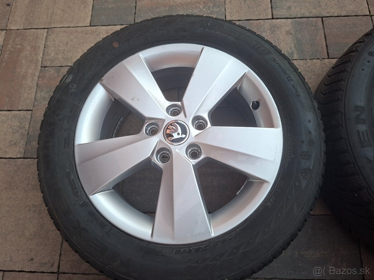 Predám hlinikové disky org.Skoda/Seat/Vw--R16 - 4
