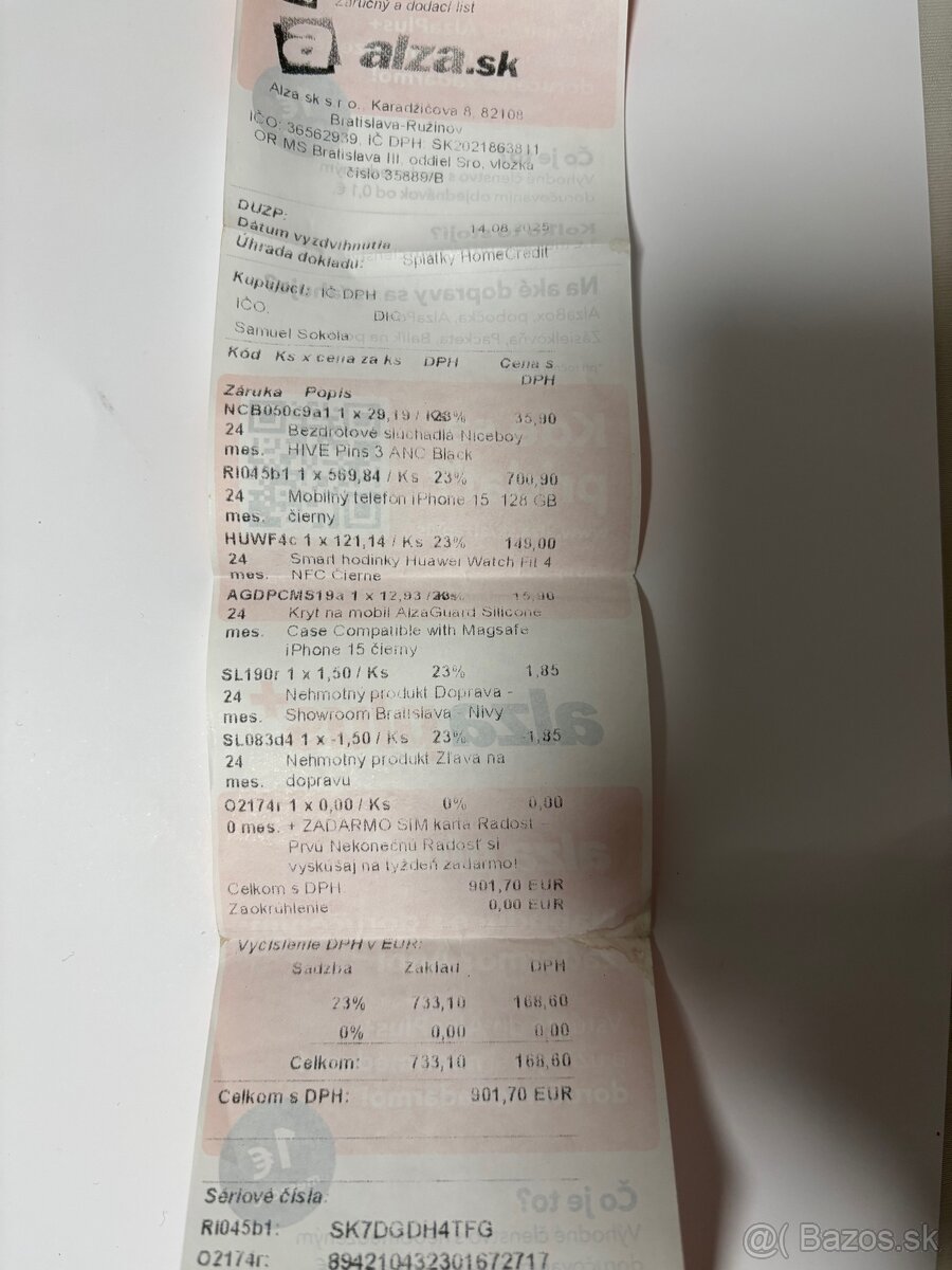 iPhone 15 128gb 1rok 10 mesiacov záruka - 4