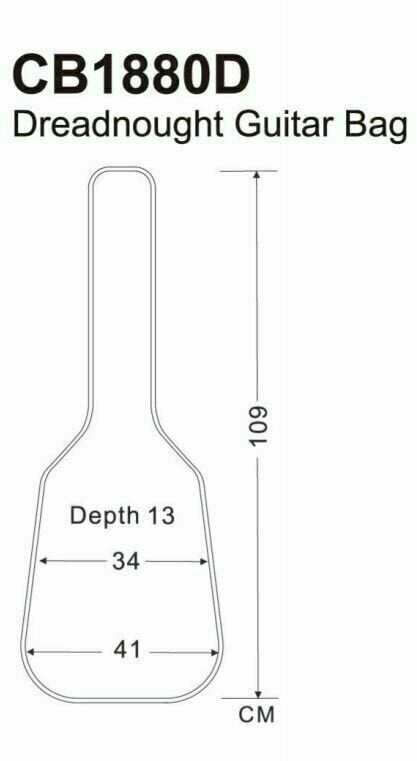 Predam kvalitne puzdro na gitaru CNB. - 4