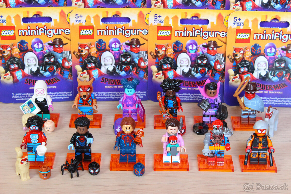 LEGO 71050 minifigurky Spider Man - celá série + box - 4