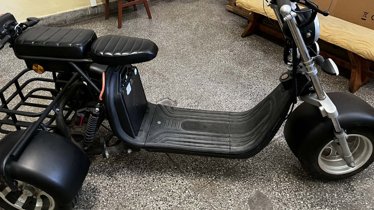 Elektrická trojkolka v štýle Chopper - 4