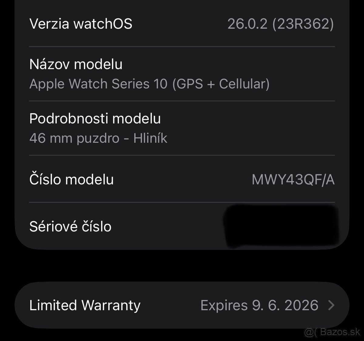 Apple WATCH series 10 46mm LTE Cellular - 4