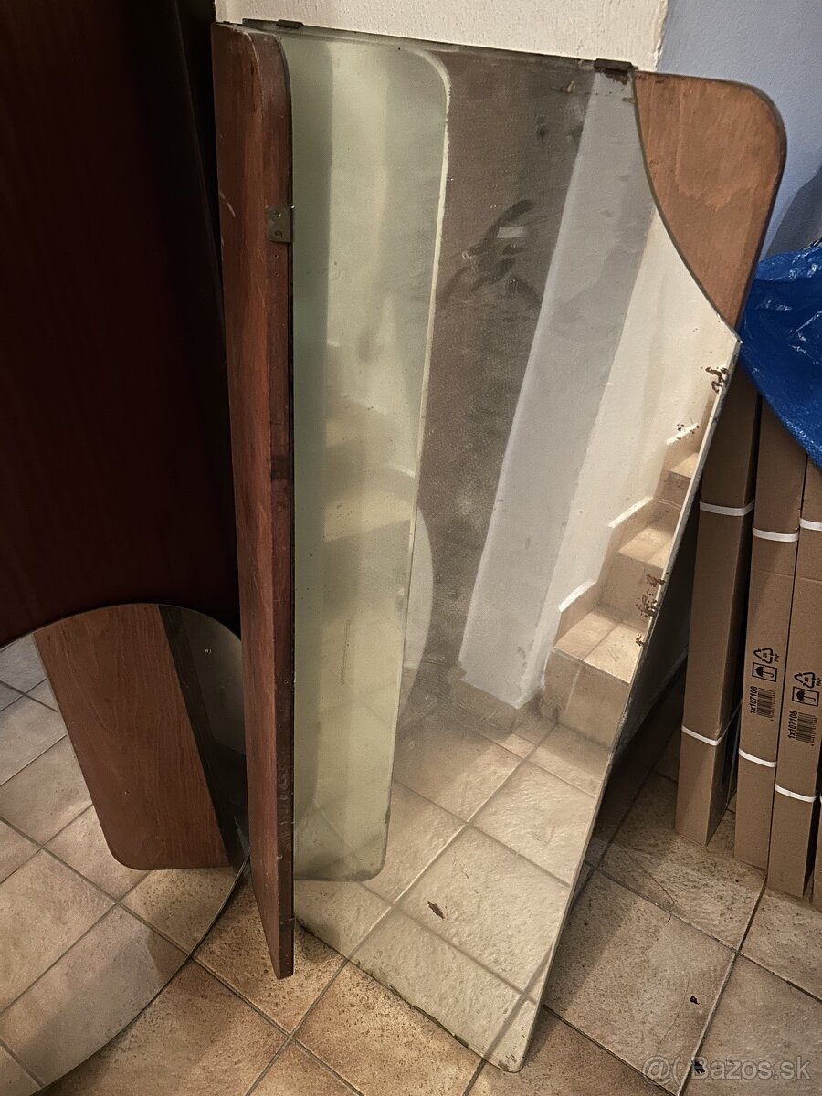 zrkadlo velke starodavne zo skrine - 4