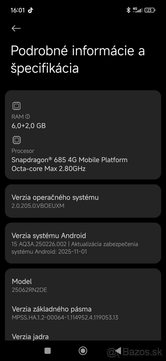 Xiaomi Redmi 15 6+2gb 128gb - 4