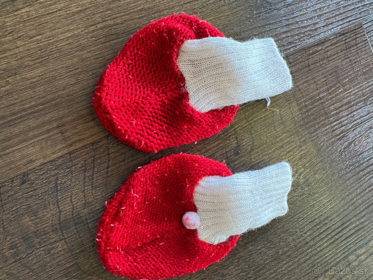 Vianočný červeno-biely komplet - 4