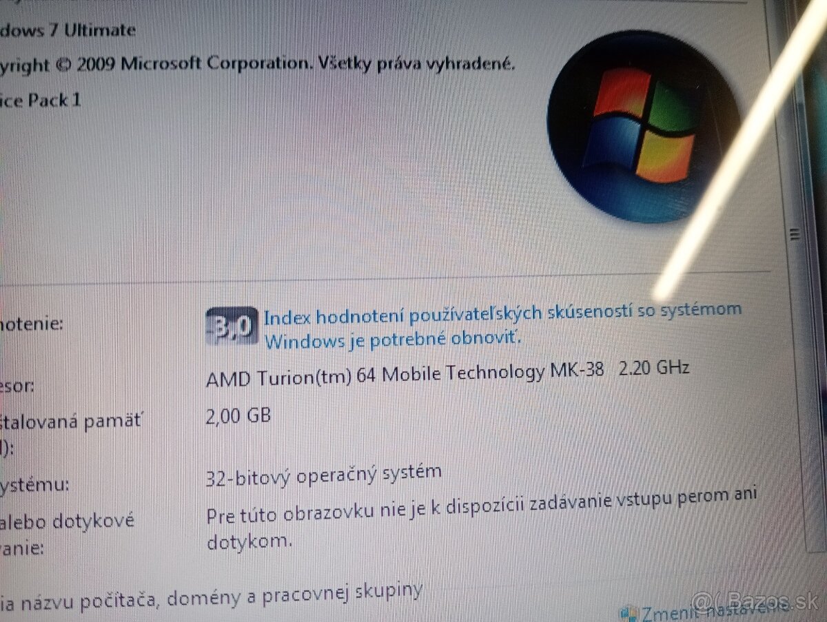 predám notebook ASUS F5M , WINDOWS 7 - 4