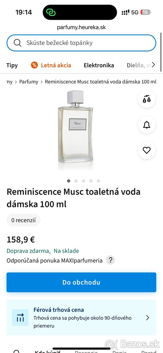Reminiscence Musc s objemom 100 ml - 4