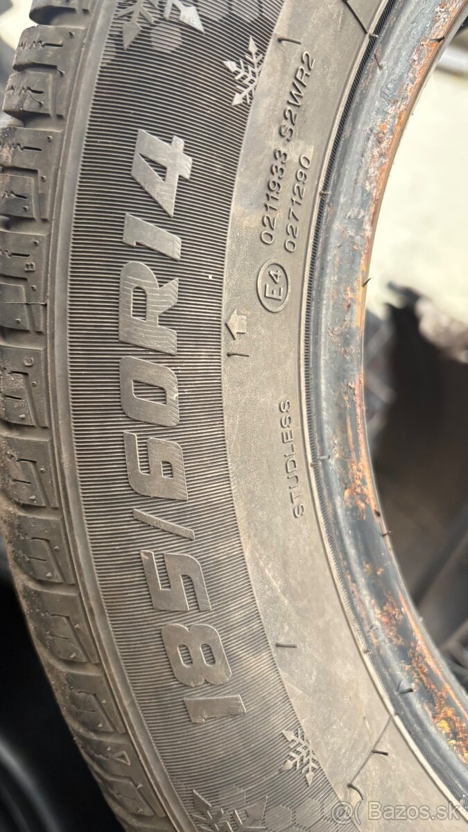 185/60R14. Zimne. 2 ks - 4