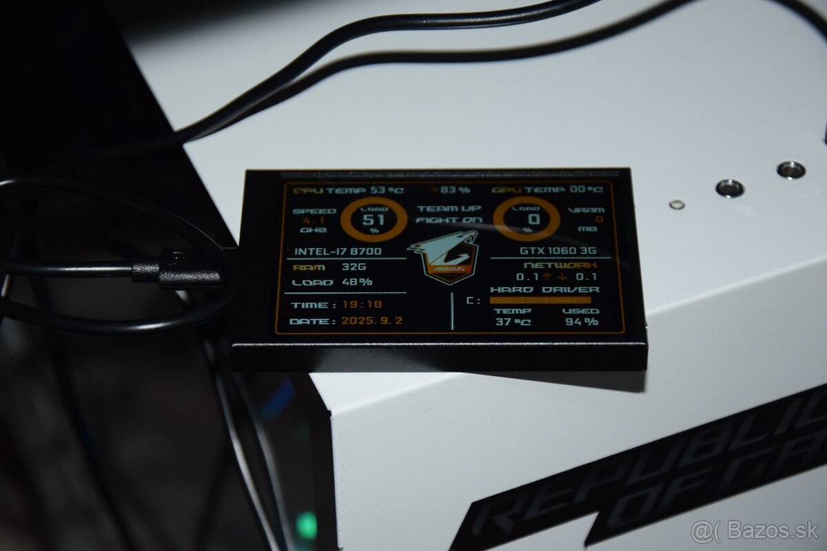 3,5" IPS USB-C panel - 4