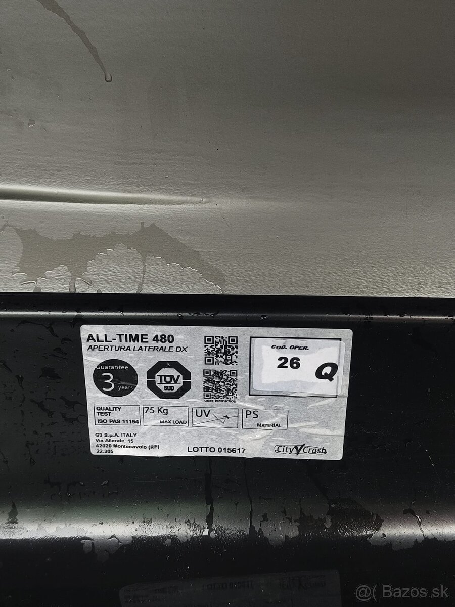 VÝHODNÁ CENA DNES veľkoobjemný strešný box vhodný na všetko - 4