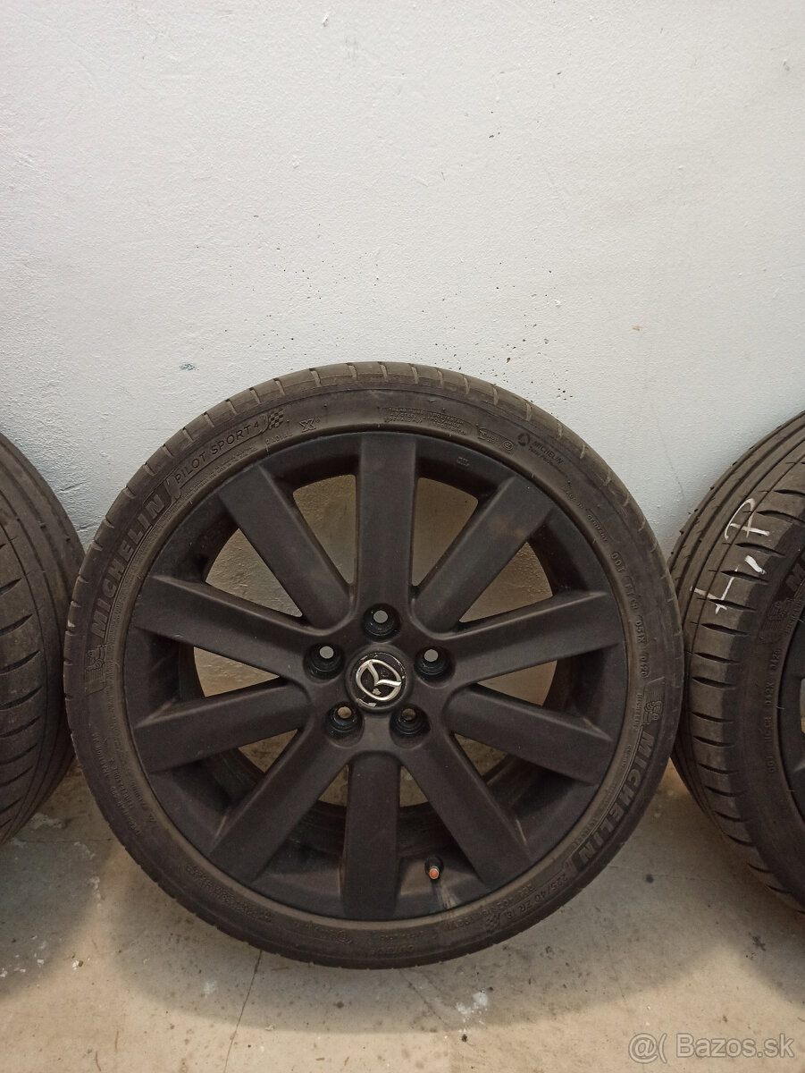 Originál disky Mazda 6 MPS 18" + Michelin Pilot Sport 4 - 4
