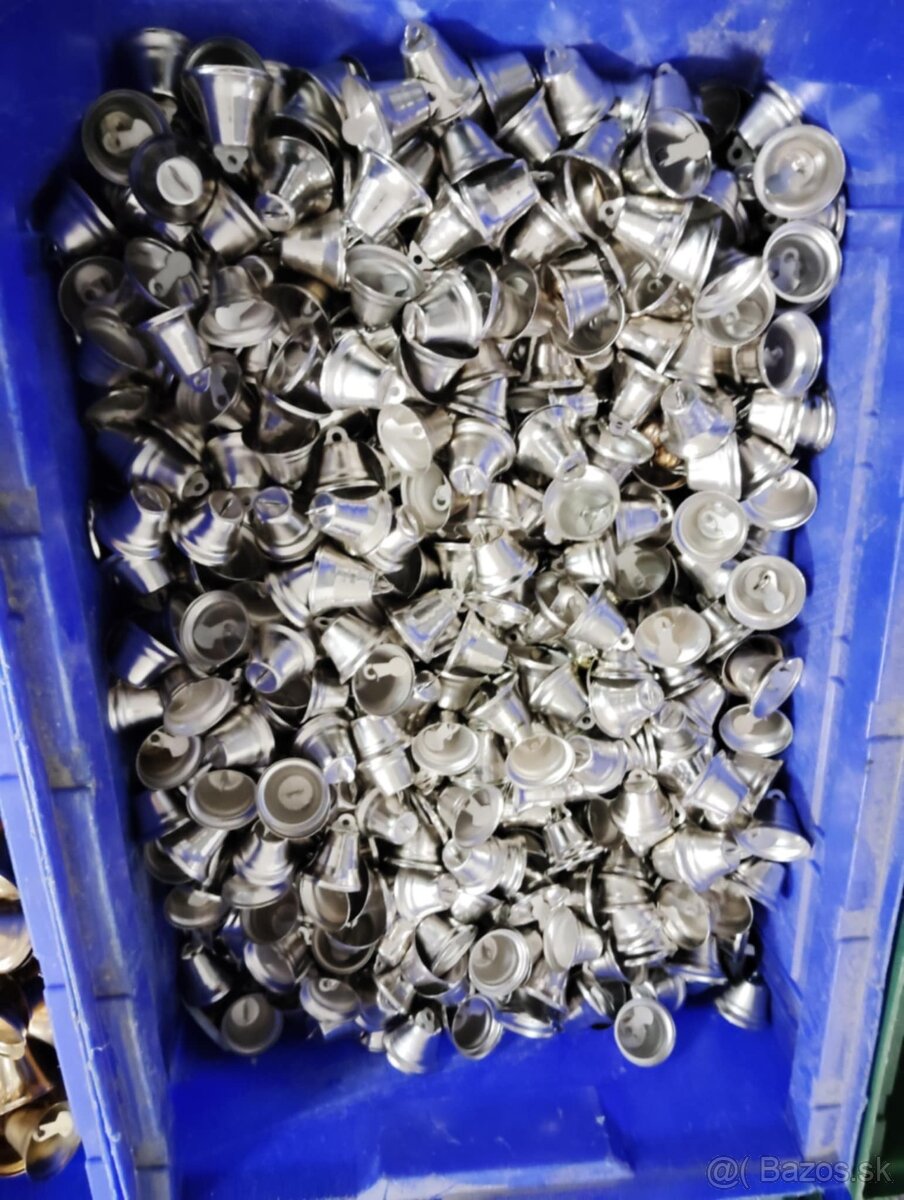 Kovové vianočné zvončeky - 4