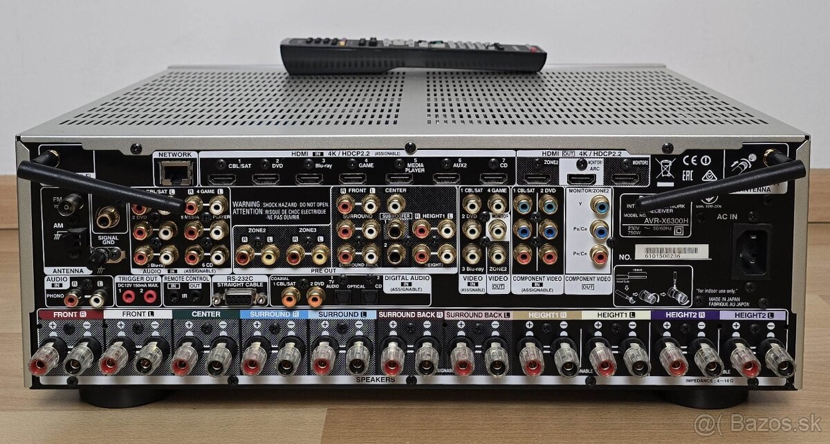 Denon AVR-X6300H / WiFi a Bluetooth Dolby Atmos AirPla - 4