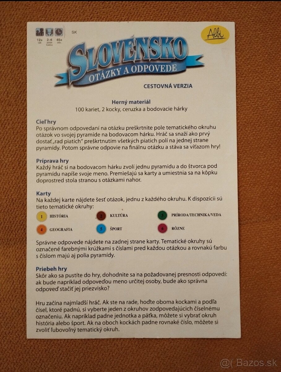 Slovensko hra na cesty - 4