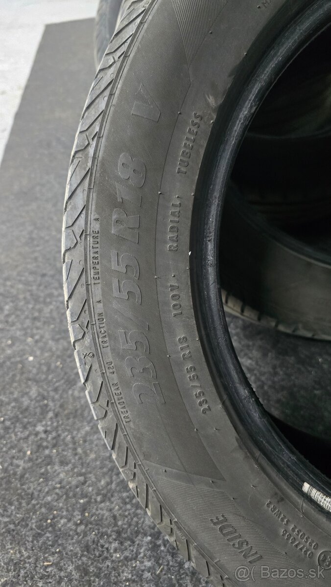 Predám 235/55 R18 letné pneumatiky - 4