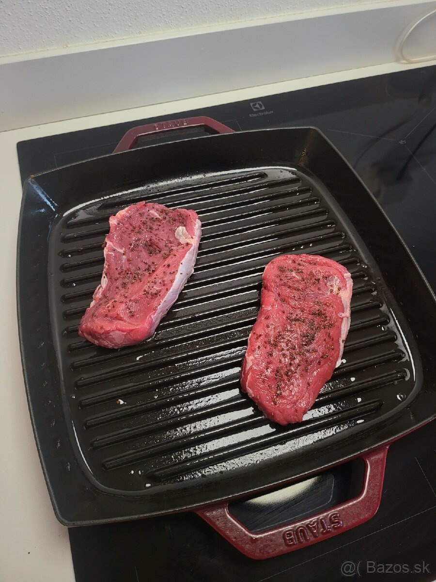 Liatinový gril panvica Staub 33 x 33cm - 4