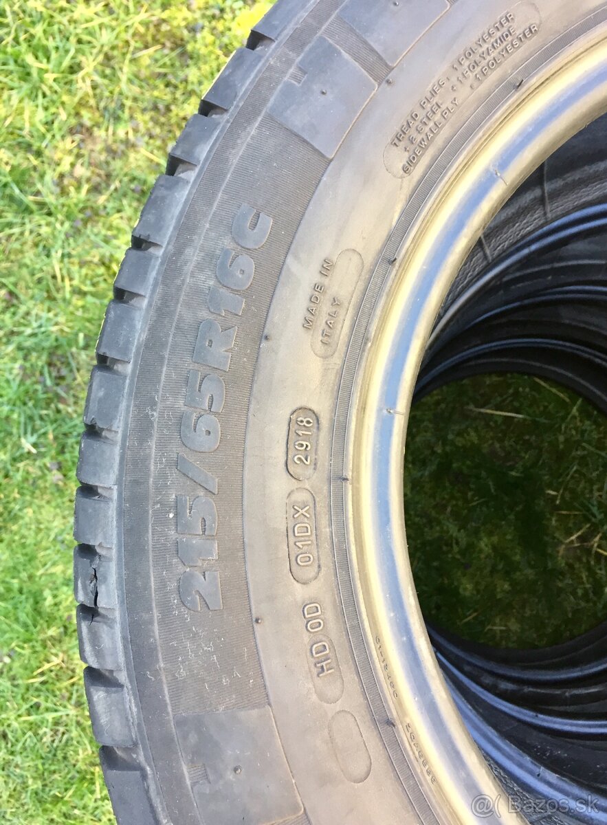 215/65 r16C letné Michelin 106/104T - 4