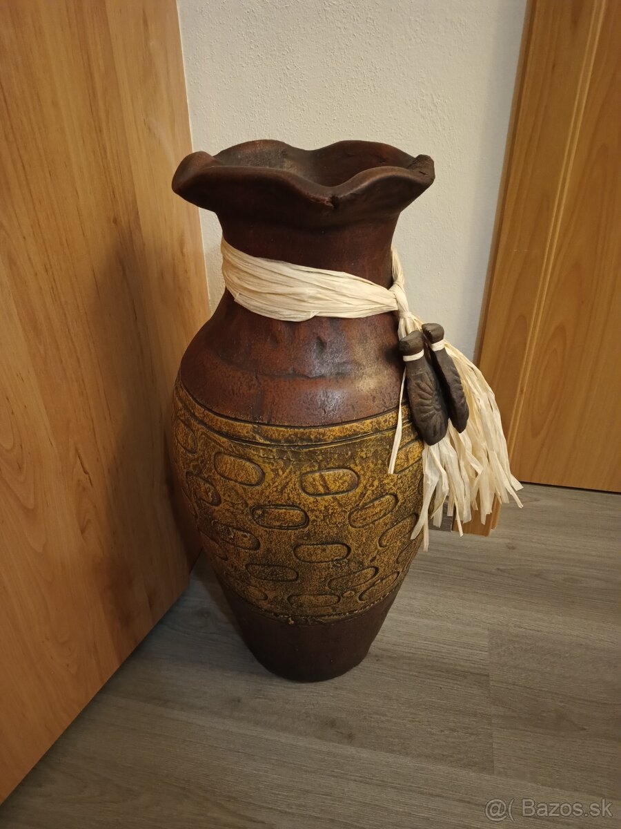 Veľká keramická váza - 4
