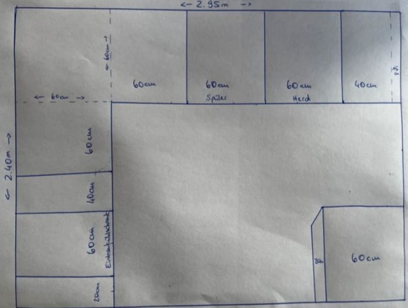 Venkovská kuchyně z masivu se spotřebiči,5873 - 4