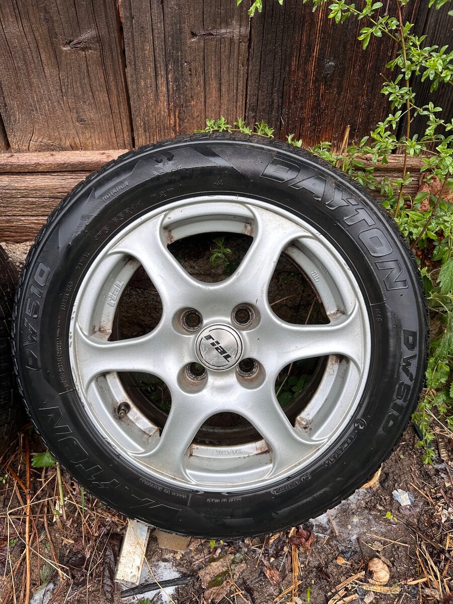 Alu disky elektróny r14 4x100 175/65 - 4