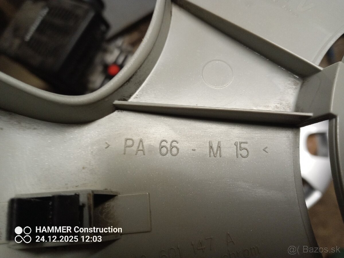 Škoda puklice 15 " - 4