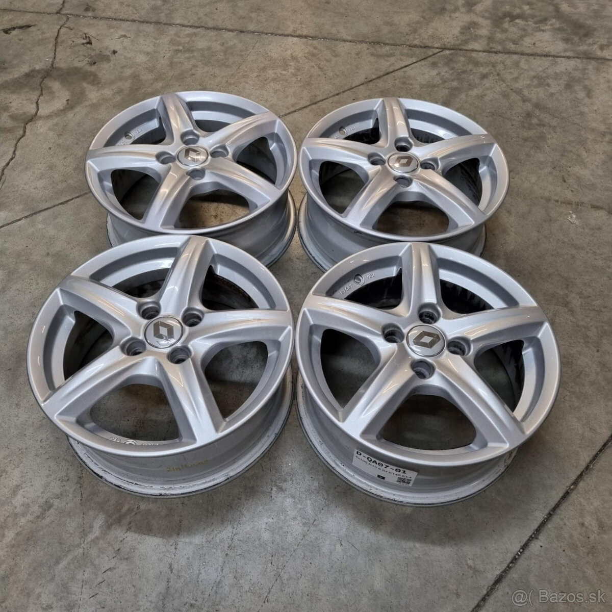 Hliníkové disky 4x100 R15 6J ET40 - 4