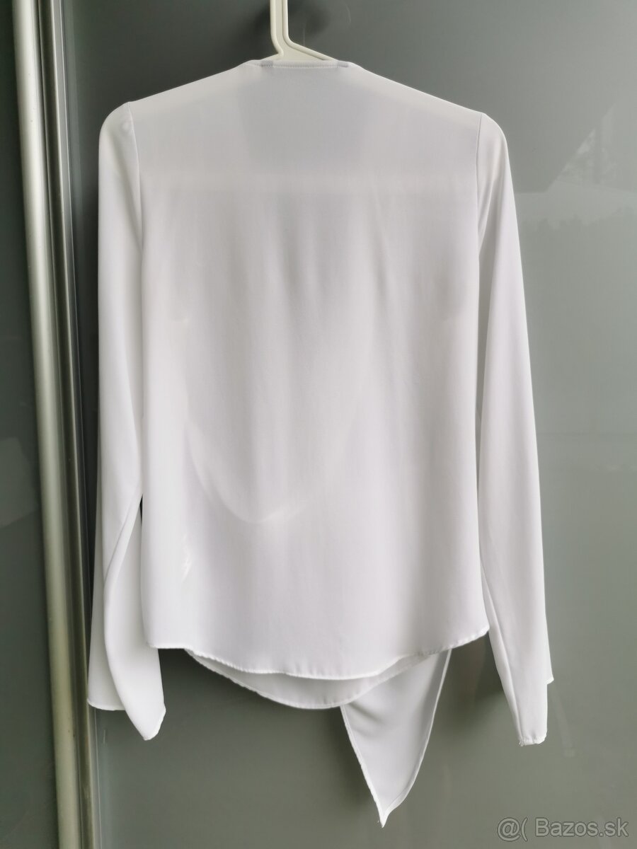 Biela bluzka Zara - 4
