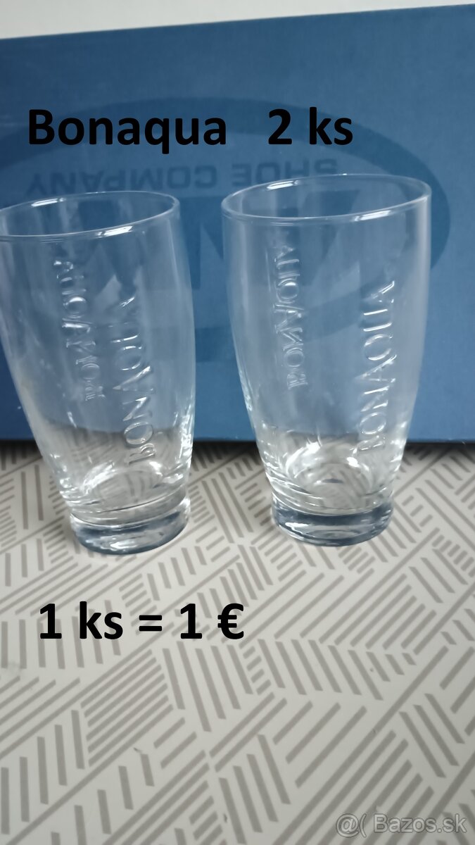 Krígle, Coca Cola, vodové poháre - 4