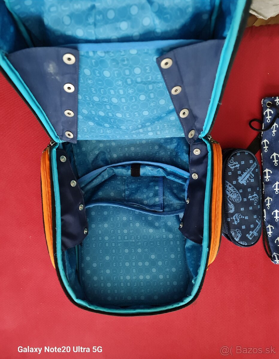 Zanovna , školská taška, plus nový peračník a vrecusko - 4