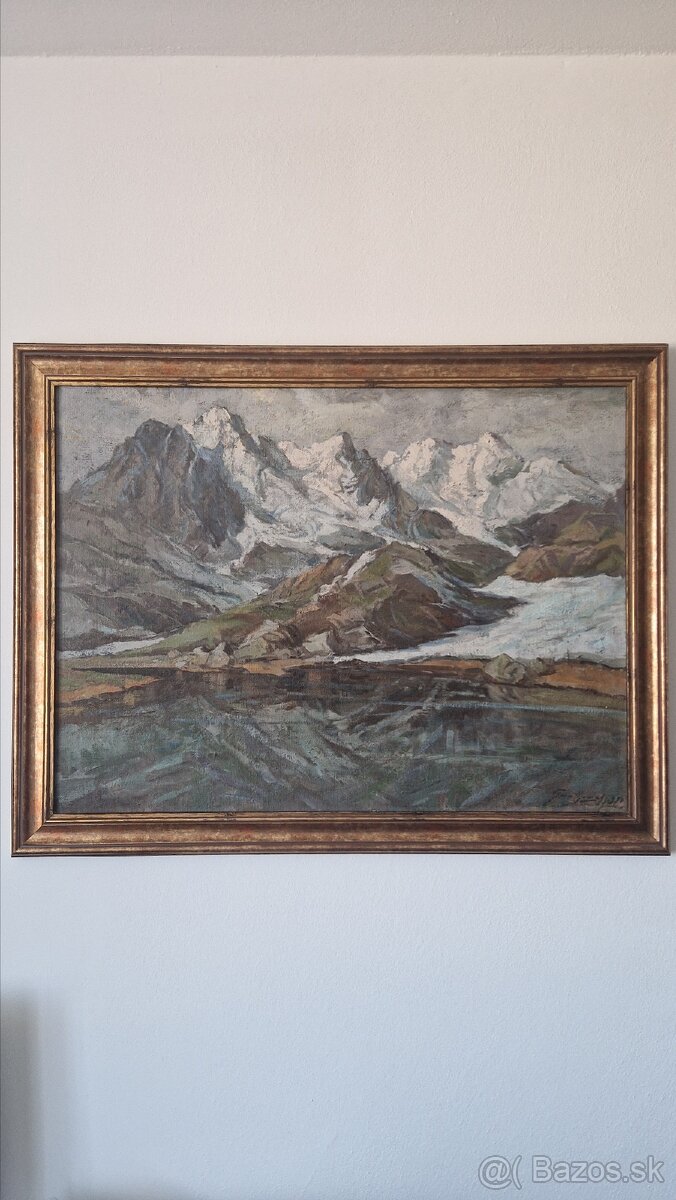 Predám olejomaľbu Ján Grotkovský - 4