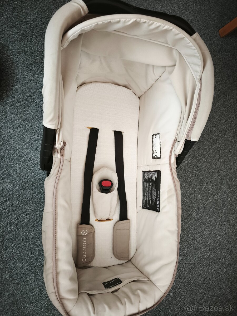 Autovanička Concord, kočík dvojkombinácia - 4