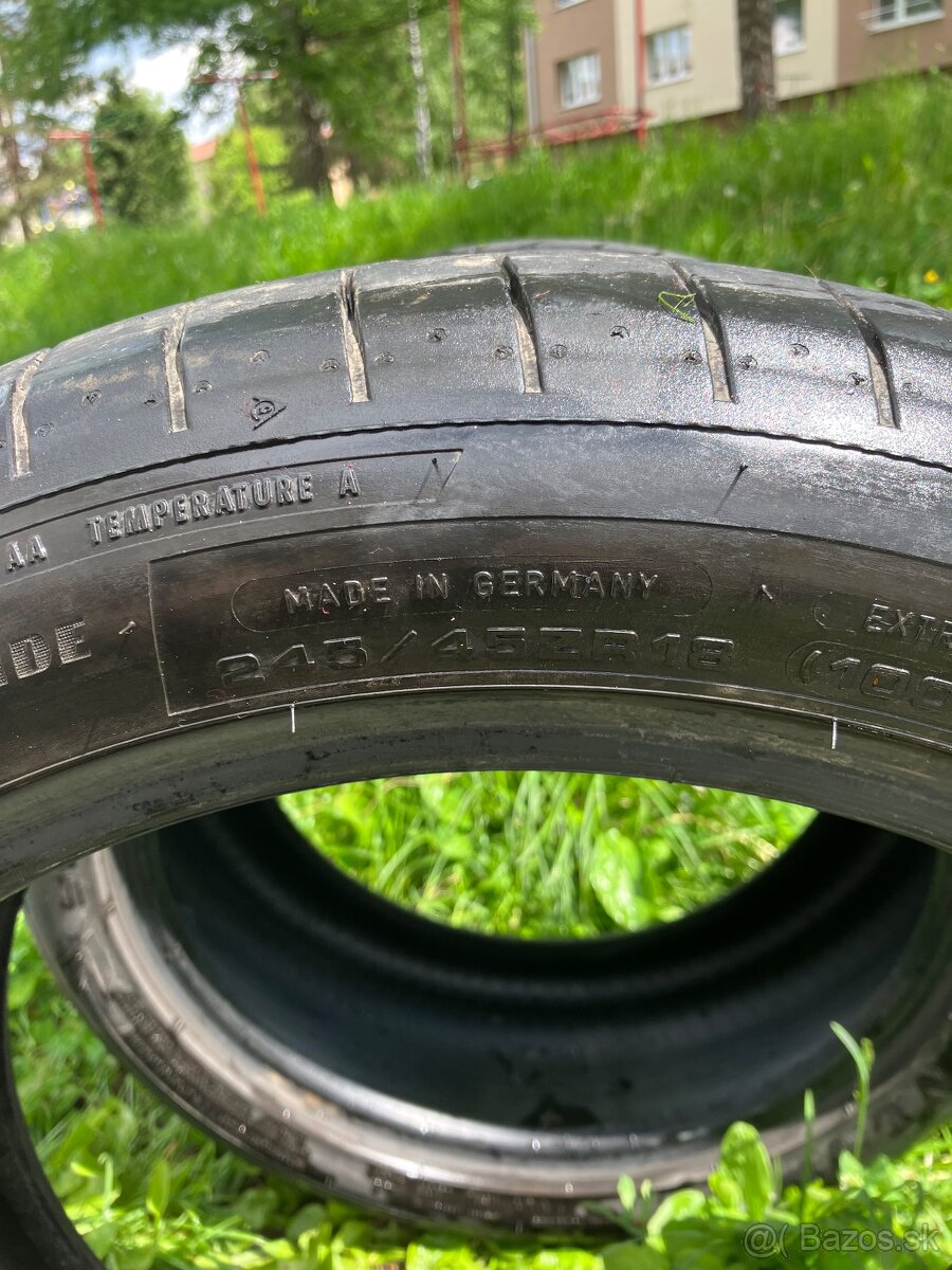Dunlop 245/45/18 - 4