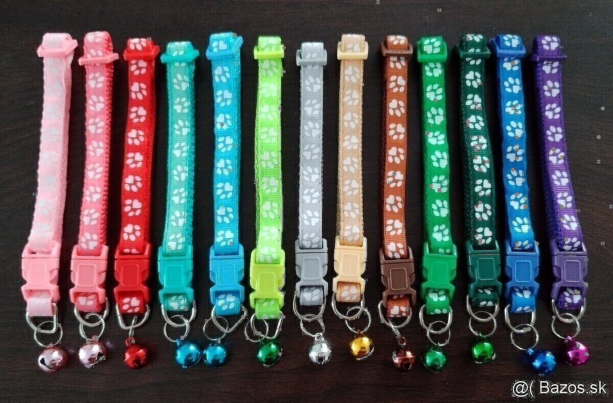 12 ks rozlišovací obojok šteniatko mačiatko - 4