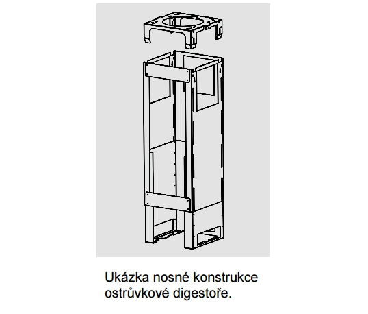 Predam ostrovcekovy NOVY digestor MO 405 - 4