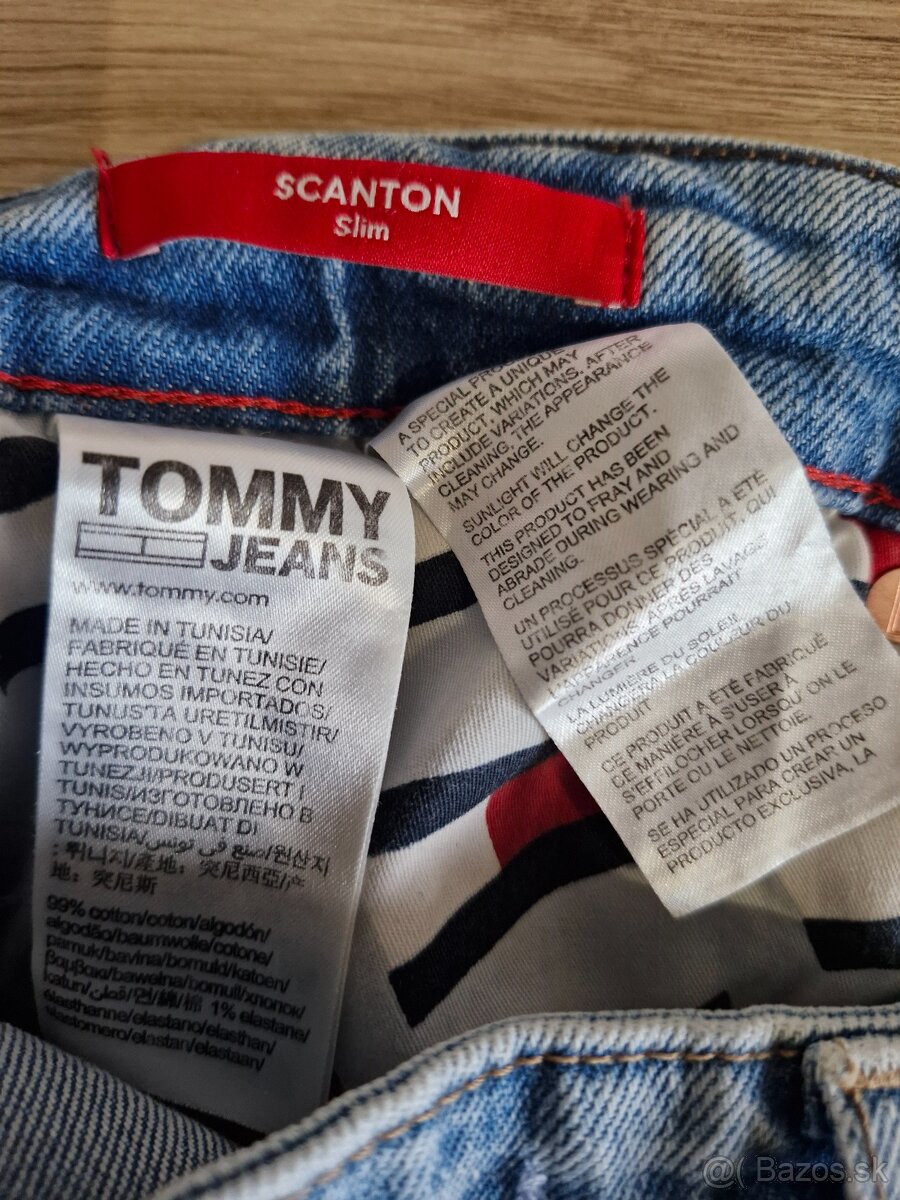 TOMMY HILFIGER Denim džínsy-nové(32) - 4