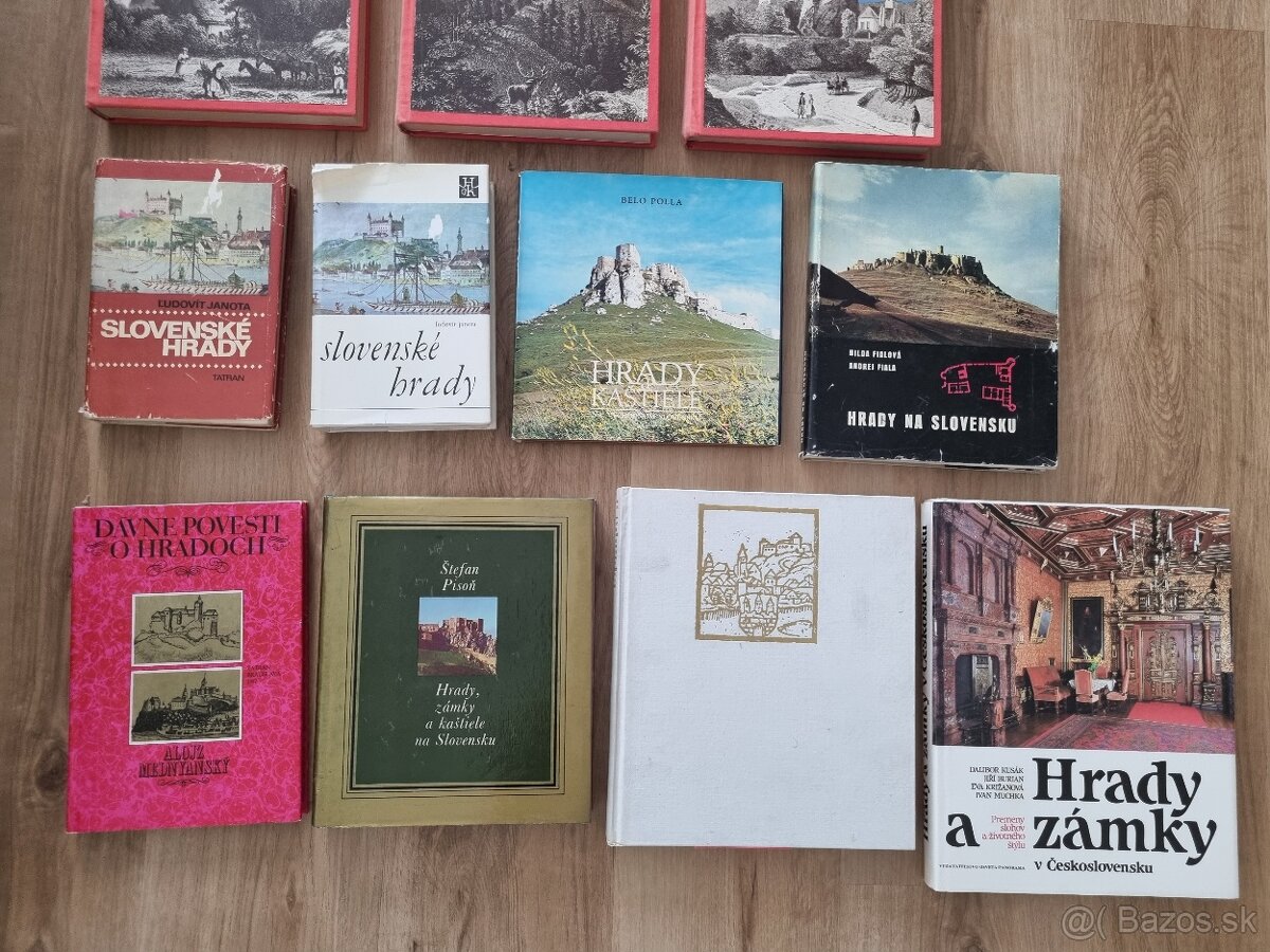 Knihy o slovenských hradoch - 4
