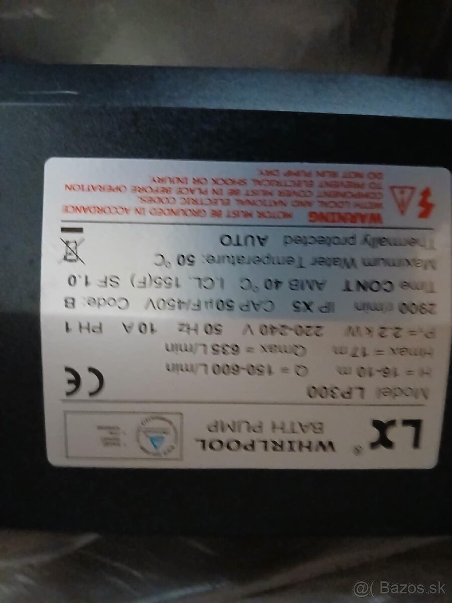 Elektromotor 2.2kw Model LP300 - 4