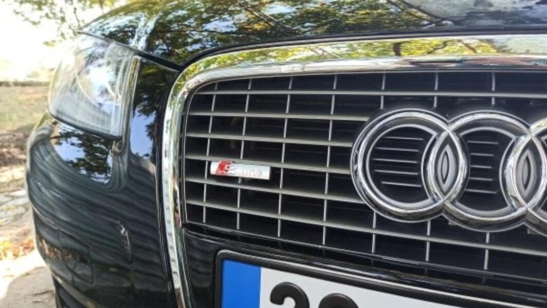 Cierne a sive Napisy S-LINE pre AUDI - 4