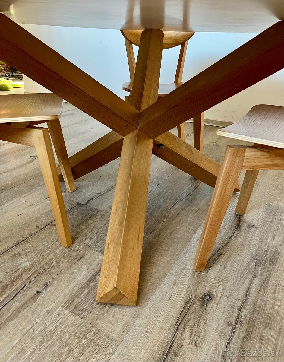 Jedálenský stôl Nori - 4