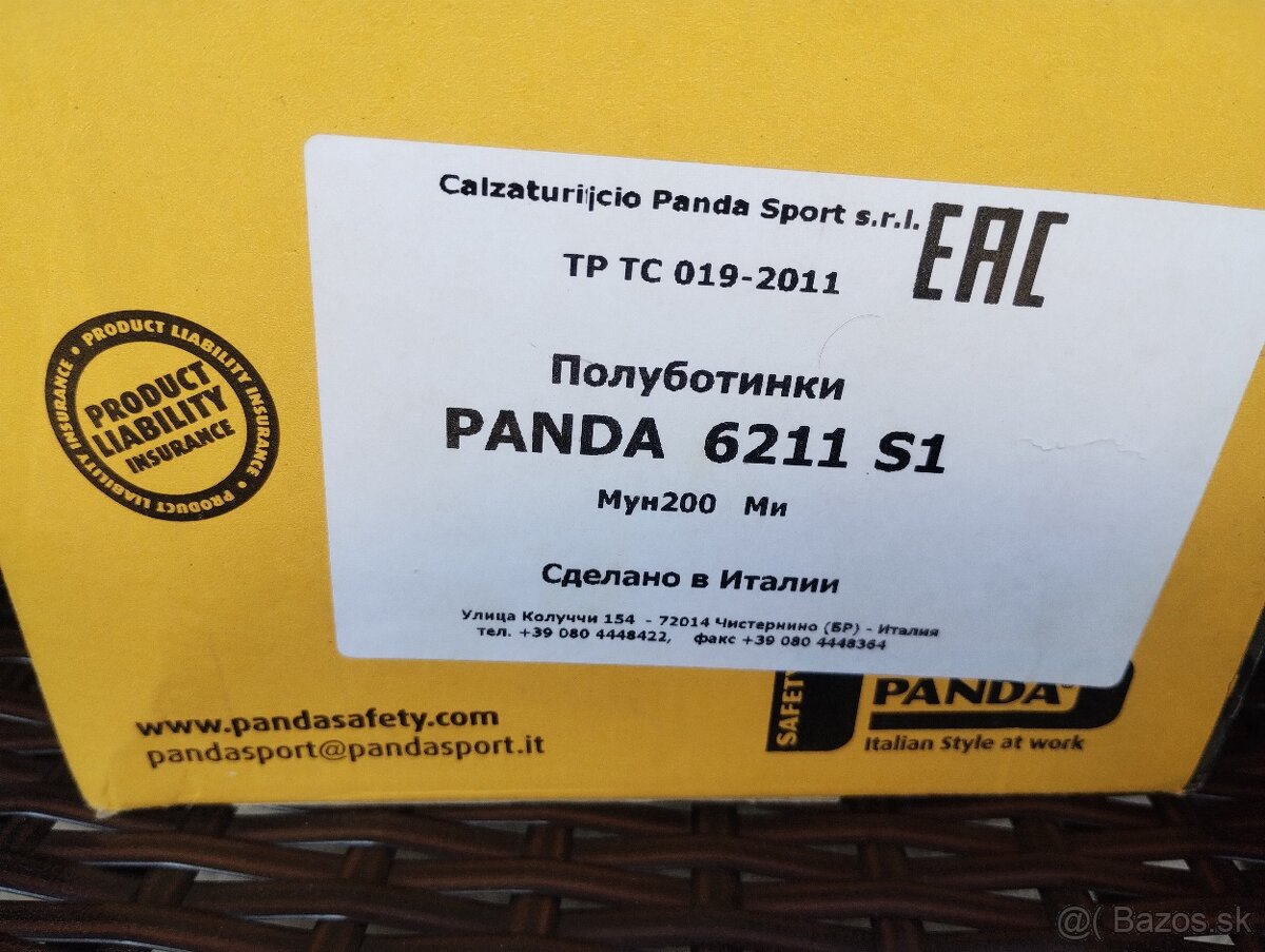 Bezpečnostná obuv Panda BETA 6211 S1 SRC - 4