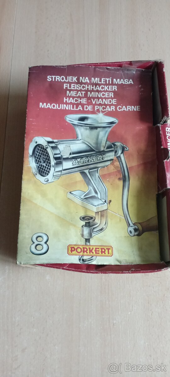 Mlynček na mäso (Porkert) - 4