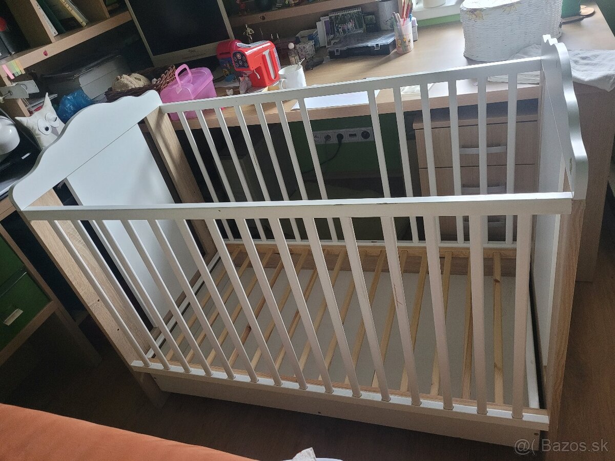 Detská postielka, 3 poschodia, vyberateľné tyčky - 4