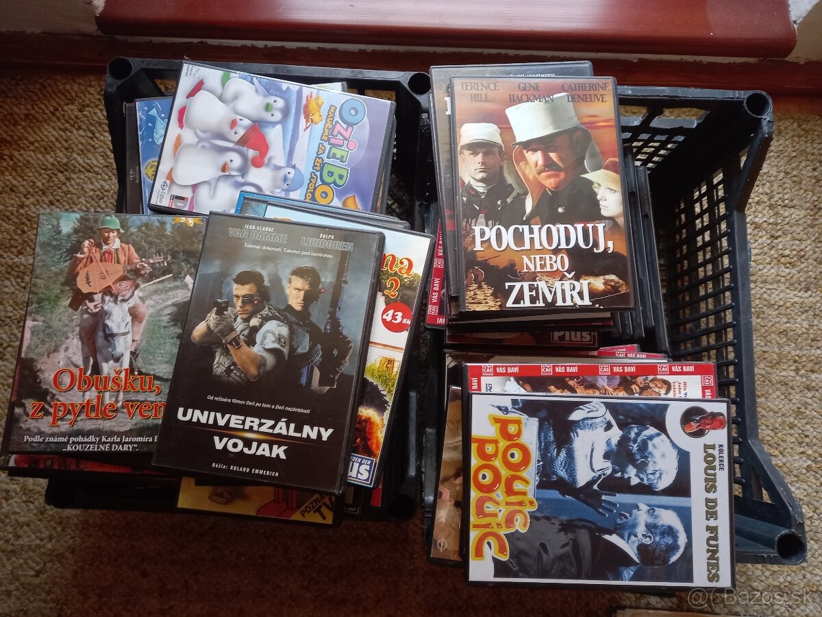Dvd filmy a rozprávky 1,5eur/ks. Min. odber 20ks - 4
